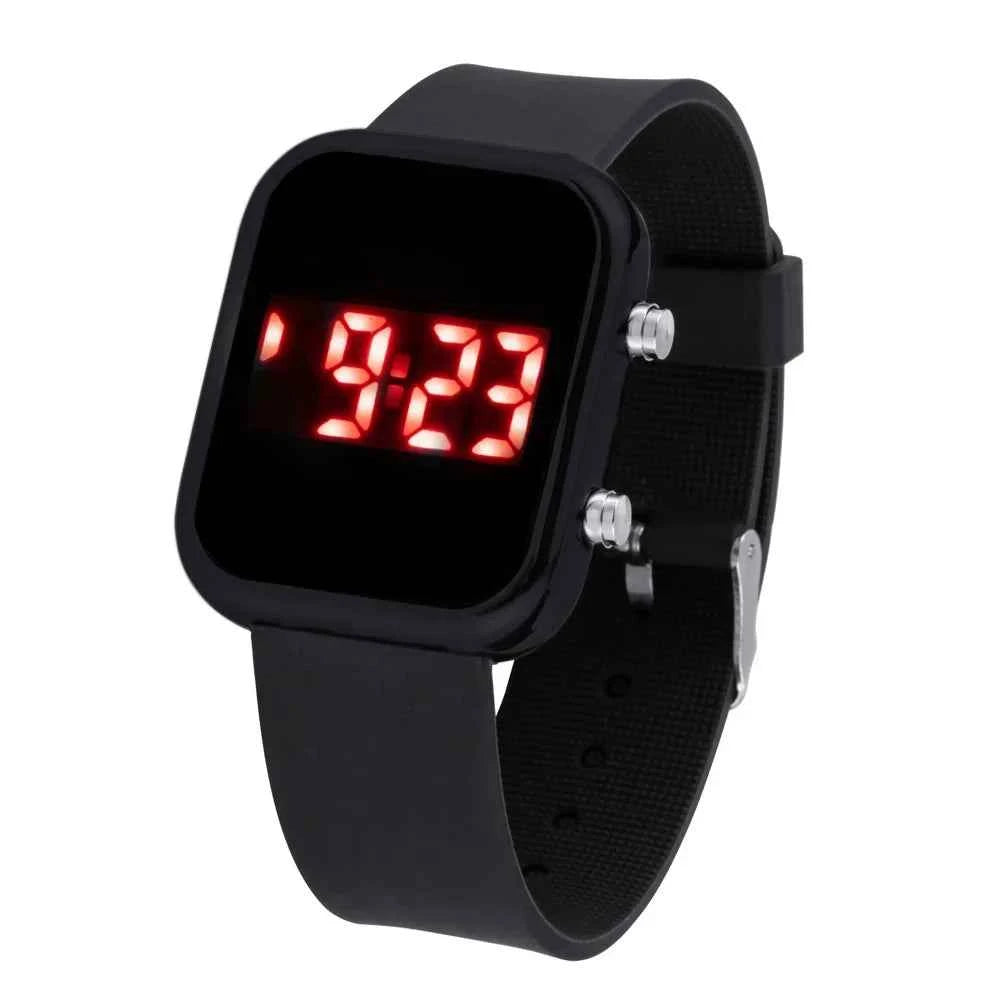 Elegant Digital Sports Watch - Luminous LED Display