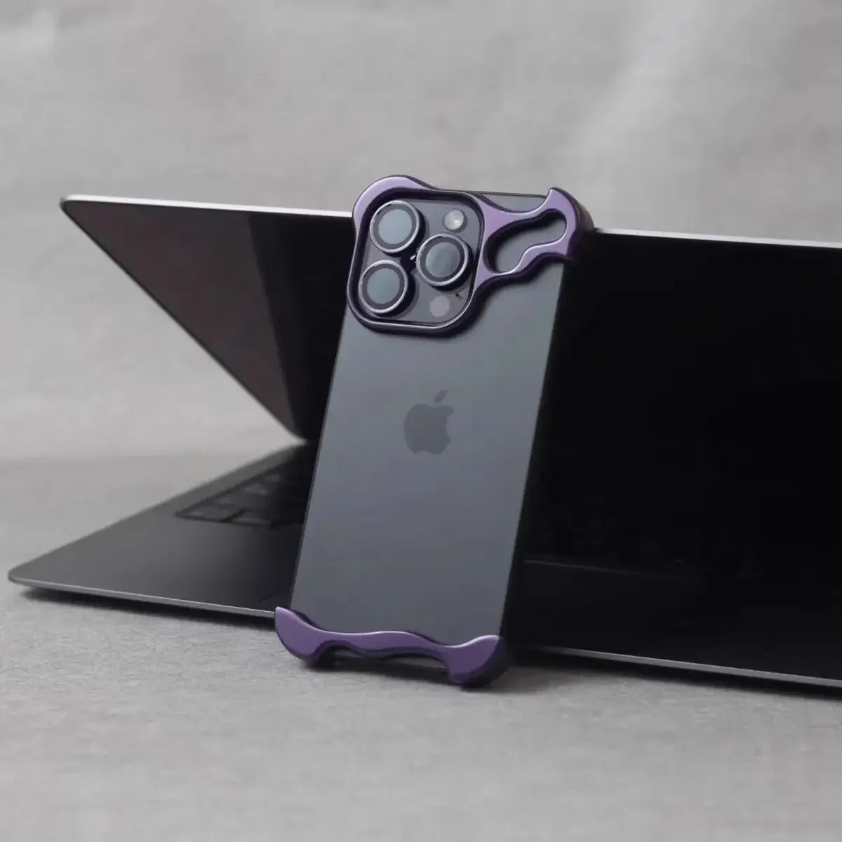 Premium Aluminum Alloy Phone Case - Irregular Bumper Protection