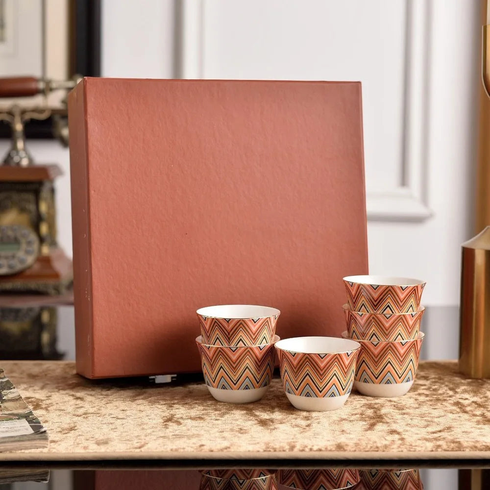 Elegant Ceramic Coffee Set - Complete Tableware Collection