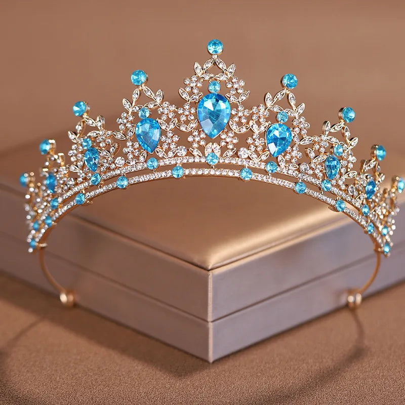 Luxury Bridal Tiaras and Crowns - Elegant Princess Headpiece