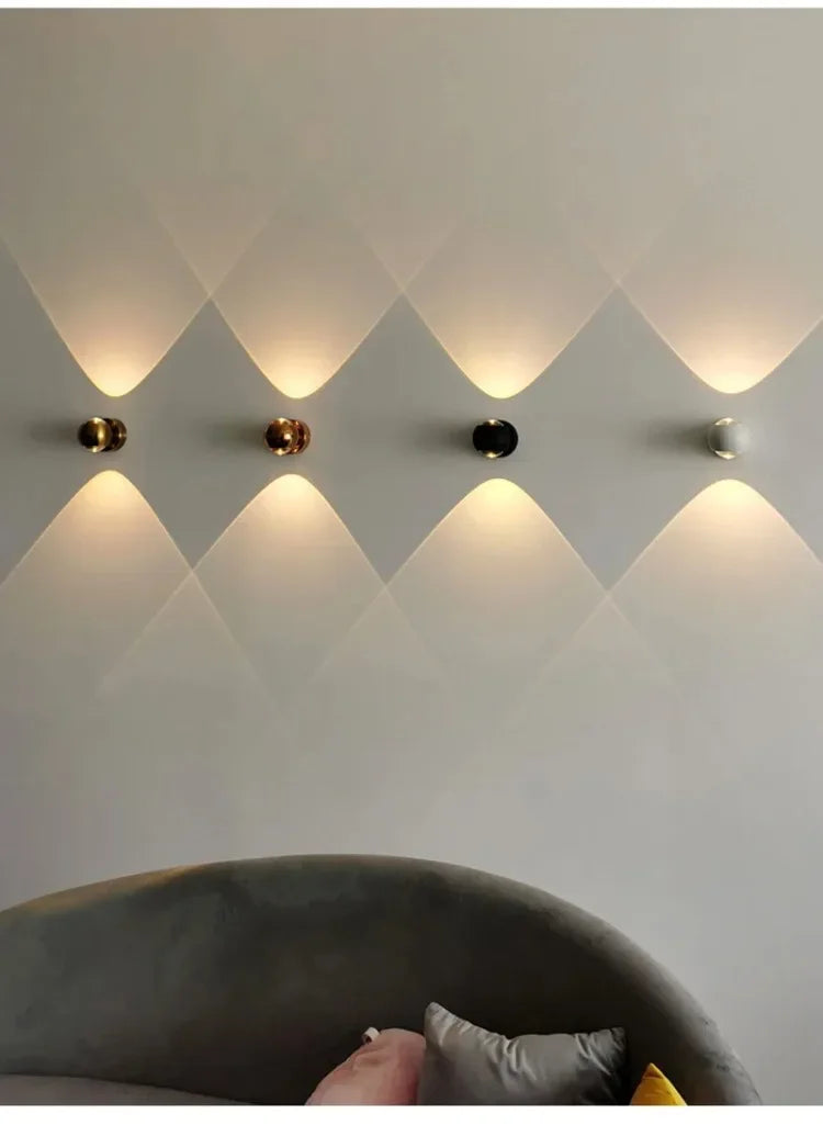 Elegant Glass Wall Sconce - Modern Art Lighting