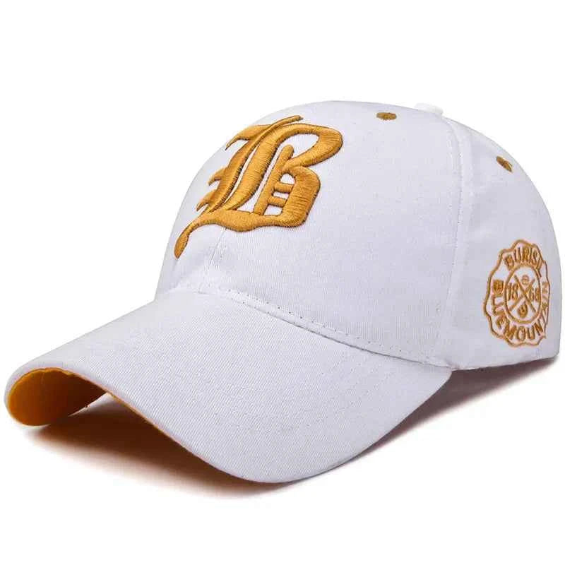 Premium Cotton Baseball Cap - Embroidered Snapback