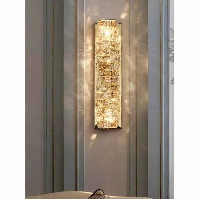 Premium Luxury Crystal Wall Lamp - Modern LED Sconce