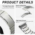 Luxury Titanium Watch Band for Huawei Watch GT 6 Pro