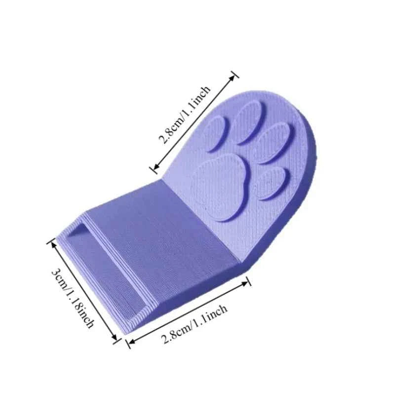 Pet Can Opener 1Pc Durable Plastic Non Slip Handle Easy Clean Kitchen Tool for Dog Cat Food Can Opening