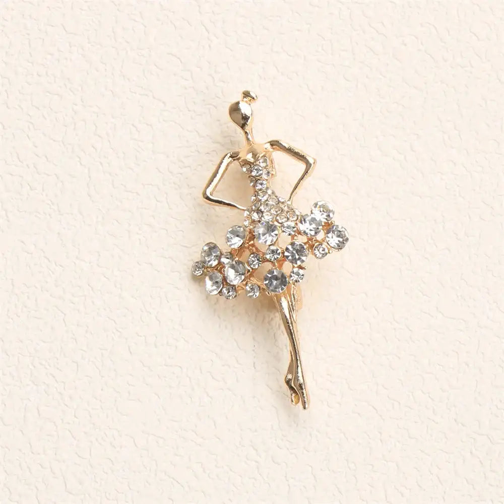 Premium Crystal Bow Brooch - Exquisite Sparkling Accessory