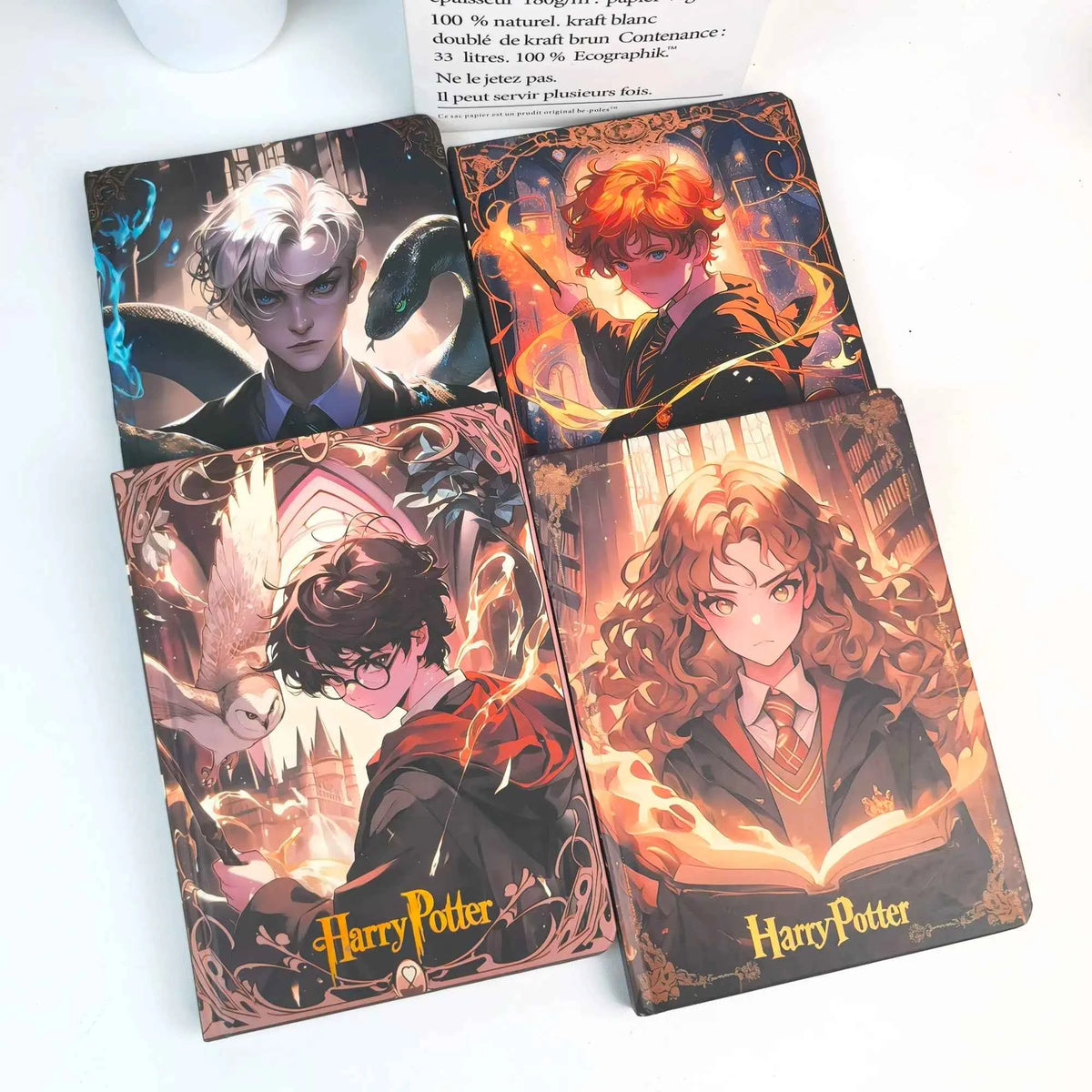 Premium Hermione Notebook - Hard Cover Student Journal
