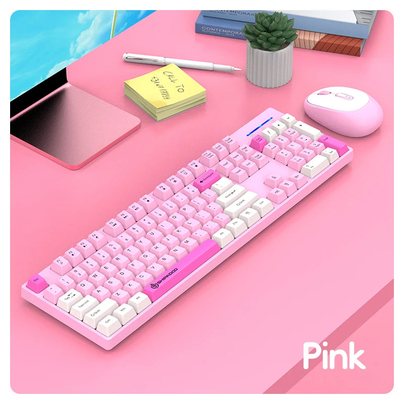 Premium Wireless Keyboard Mouse Combo - Silent & Ergonomic