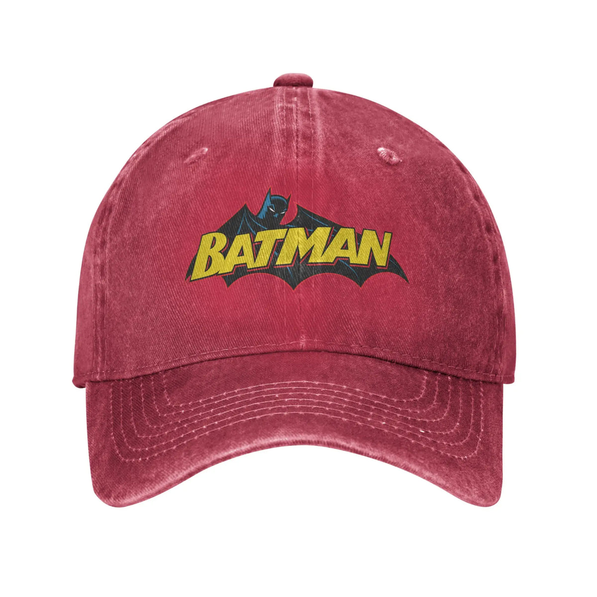 Classic Distressed Denim Baseball Cap - Unisex Unstructured Soft Hat