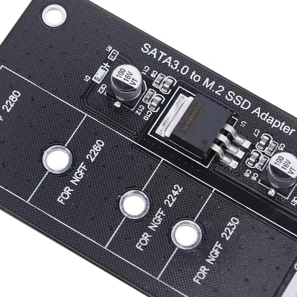 High-Efficiency M2 to SATA3 Adapter - 6 Gbps NGFF Converter