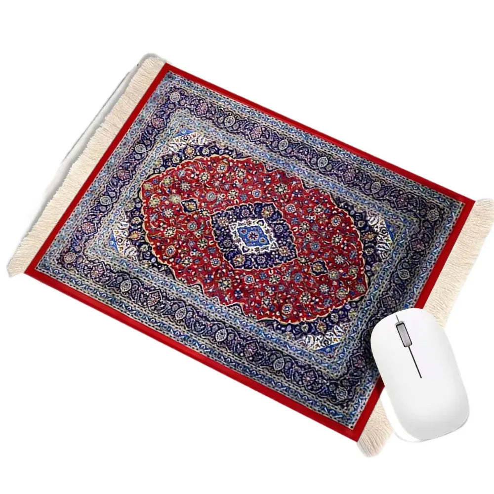 Elegant Persian Mouse Pad - Anti-slip Rubber Base Desk Mat
