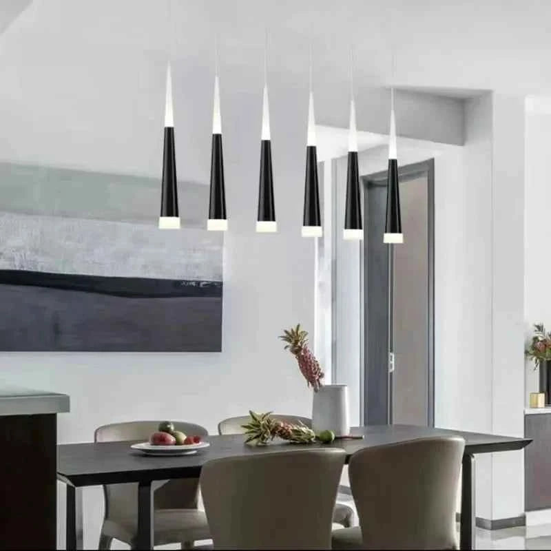 Modern Luxury Crystal Pendant Light - Elegant Bedside Hanging Lamp