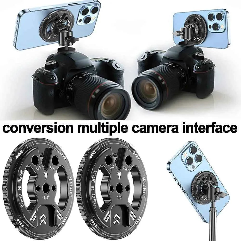 Professional Magnetic Adapter Ring - Secure Cold Shoe Mount