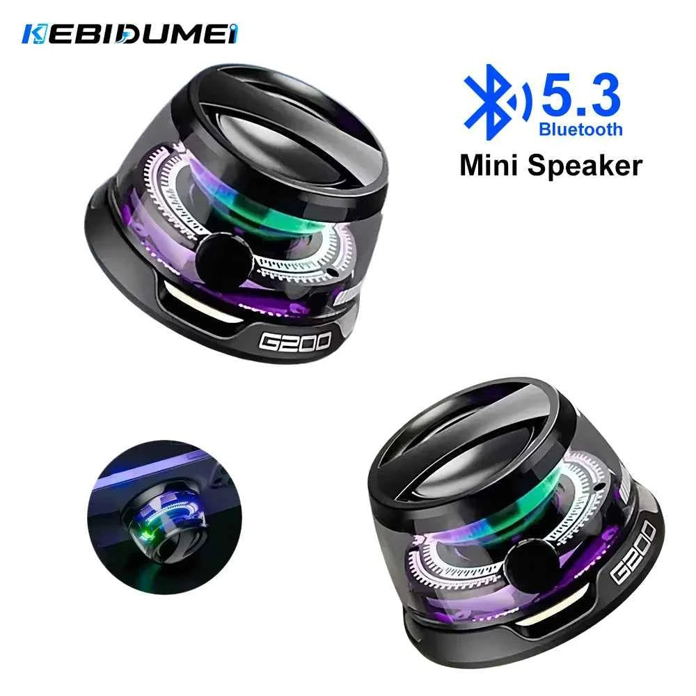 Portable Magnetic Speaker - Bluetooth 5.3 Mini RGB Audio