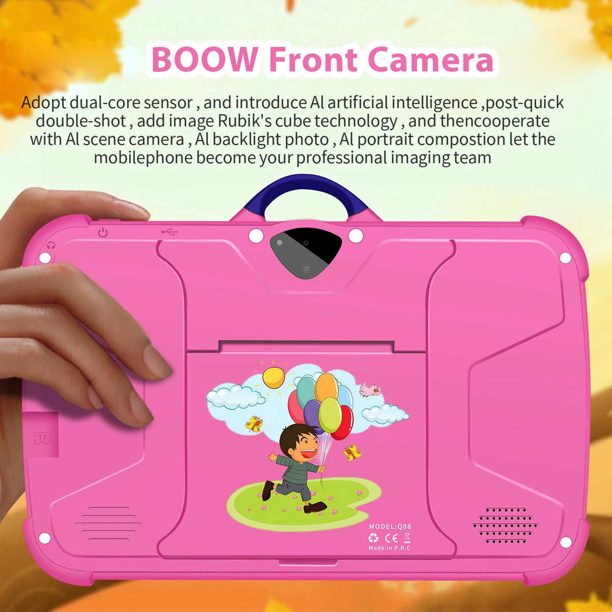Premium Kids Tablet 7 Inch - 4GB RAM & 64GB ROM Android Device