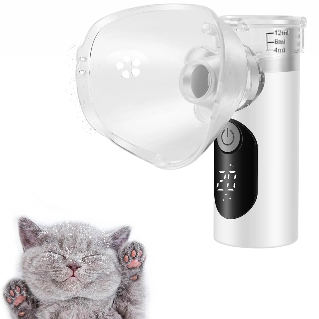 Premium Pet Portable Nebulizer - Handheld Atomizer for Animals