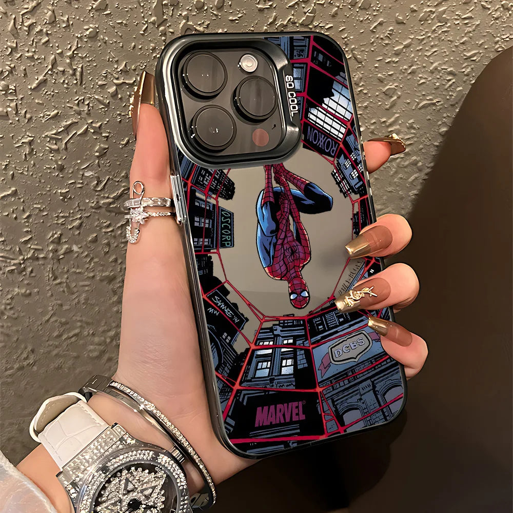 Premium Spiders M-Man Phone Case - Anti Fall Matte Back Cover