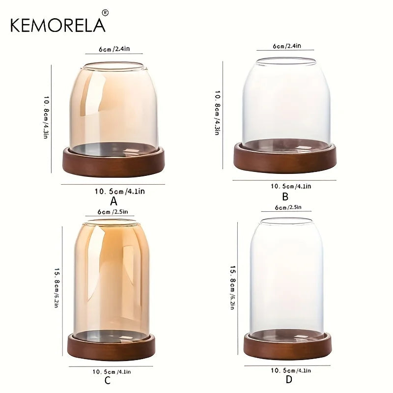 Elegant Kitchen Utensil Storage Jar with Tray