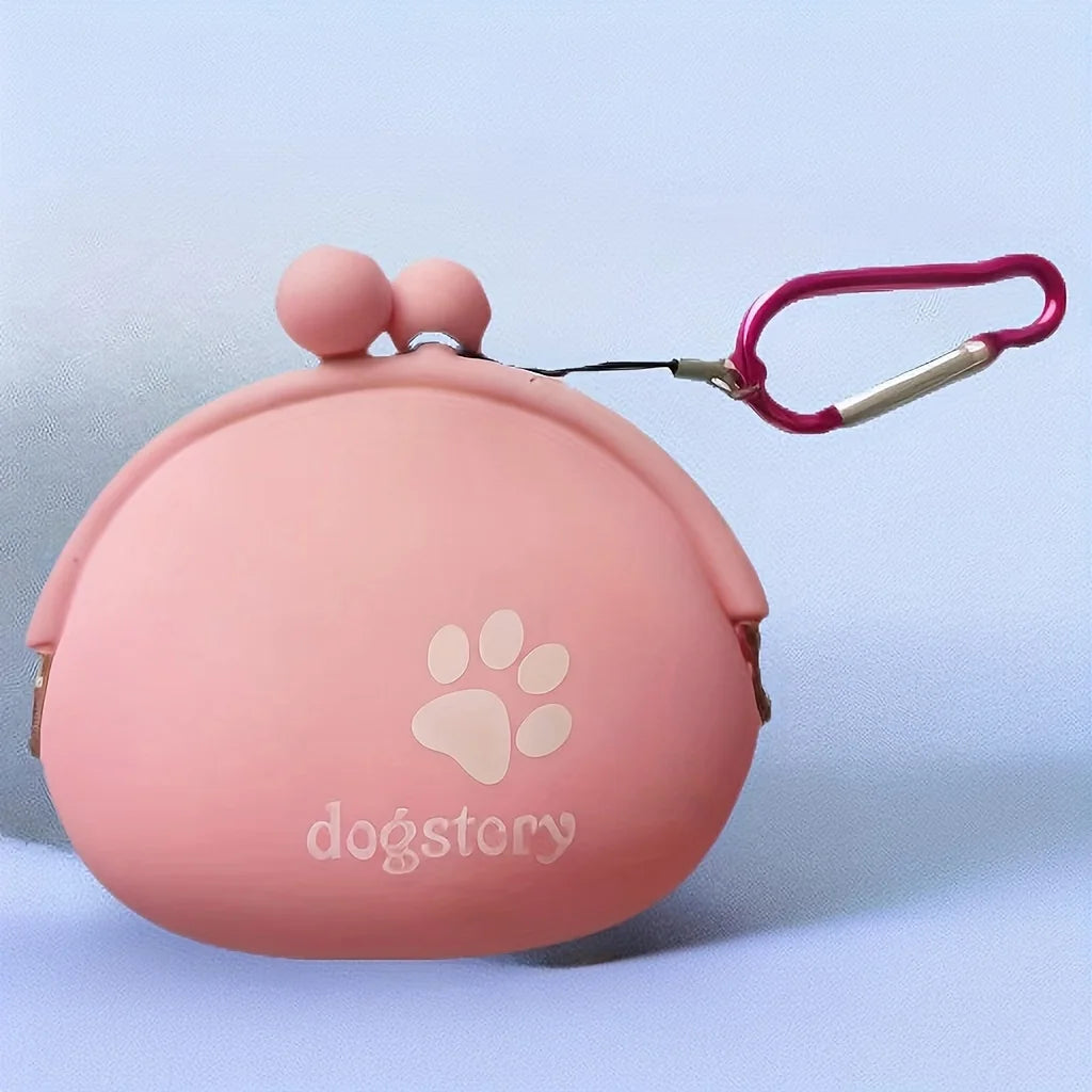 Pet Snack Bag, Outdoor Training Storage Pouch with Hook, Pet Outdoor Supply