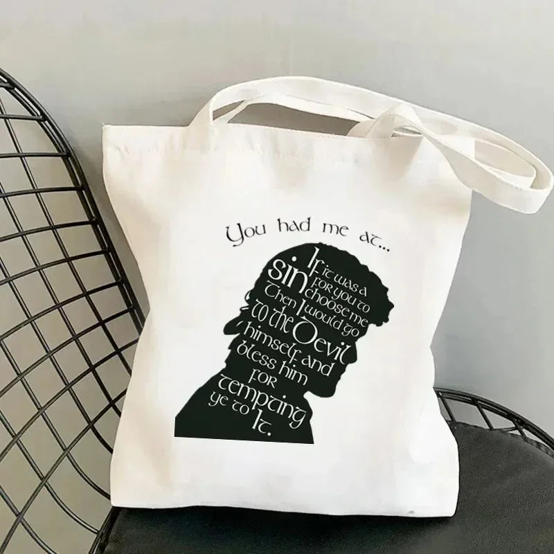 Premium Kawaii Tote Bag - Cartoon Canvas Shopper