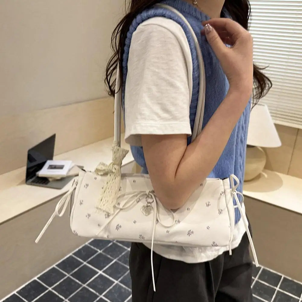Elegant French Stick Handbag - Chic Spring Shoulder Bag