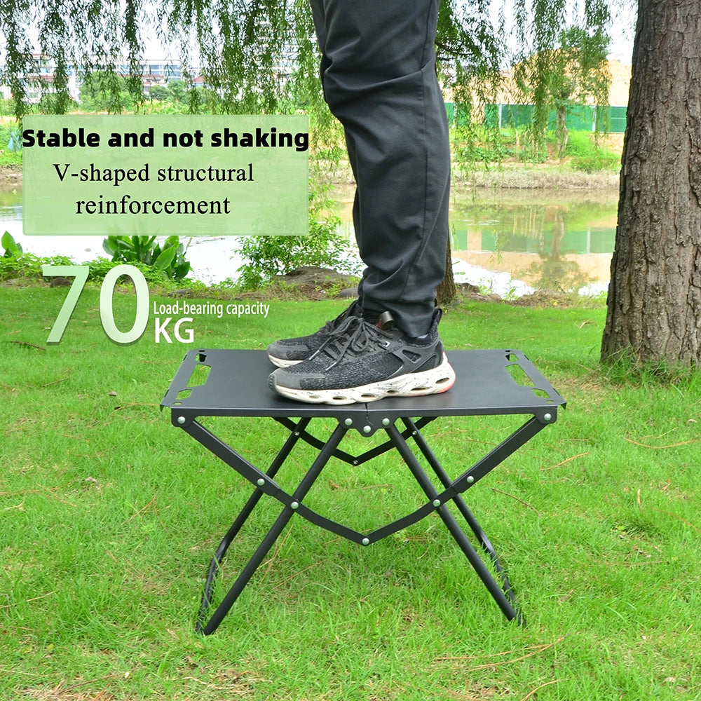 Portable Beach Camping Table - Foldable Sand Picnic Table