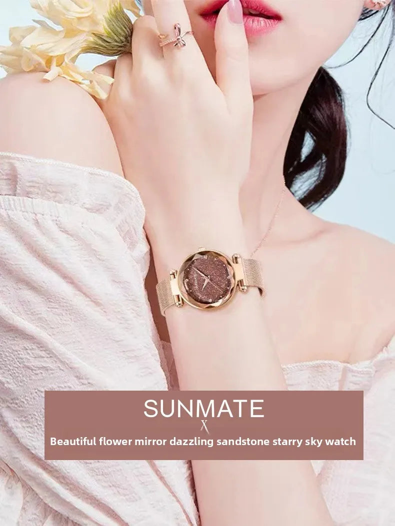 Elegant Ladies Dress Watch - All-Star Design, Waterproof Quartz