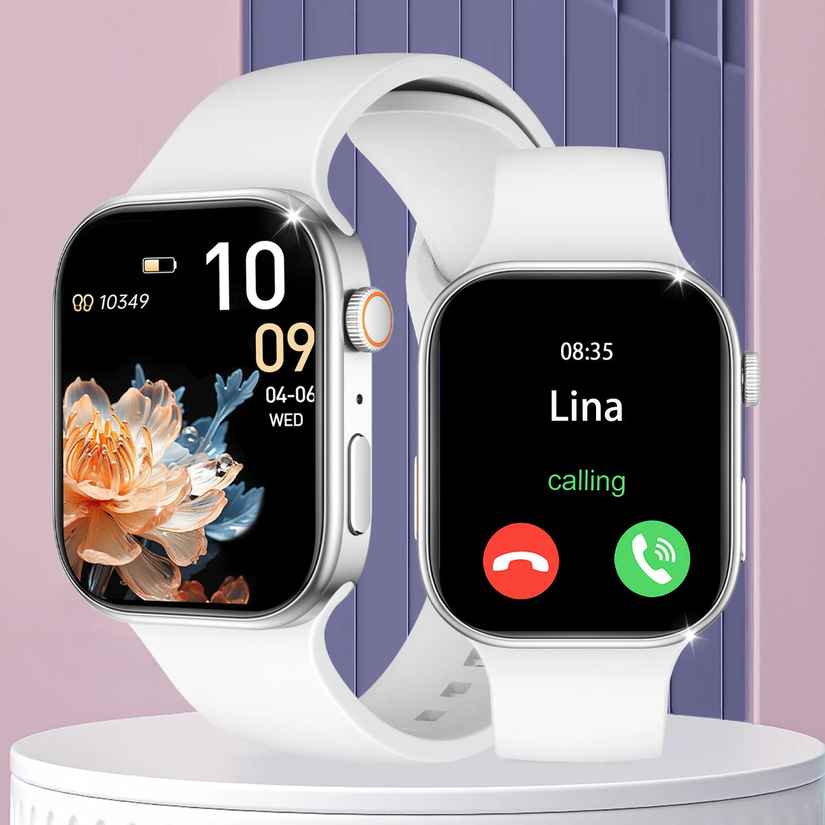 Smart Watch with 2.02-Inch HD Display - Premium Fitness Tracker