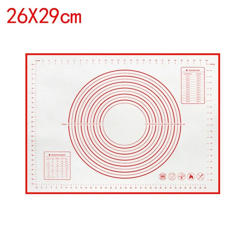 Professional Silicone Baking Mat - Non-Stick Dough Pad