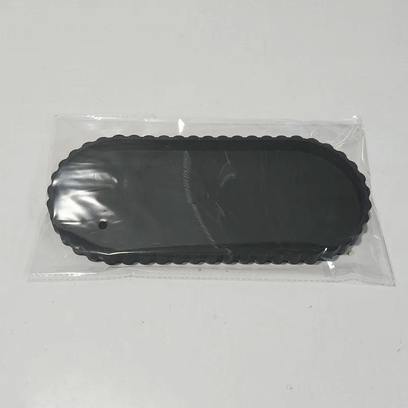 Elegant Scalloped Edge Luxury Decorative Tray - Oval Design