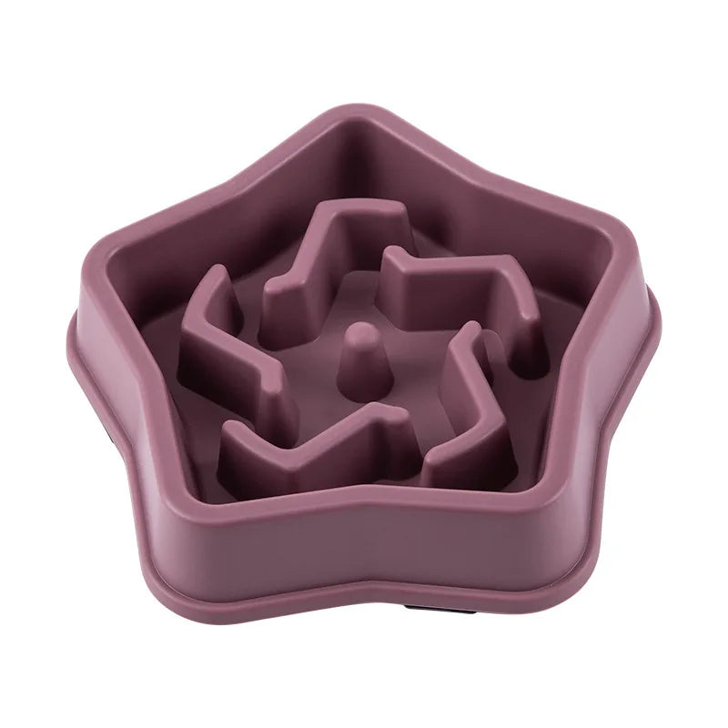 Premium Pet Slow Feeder Bowl - Healthy Eating Solution