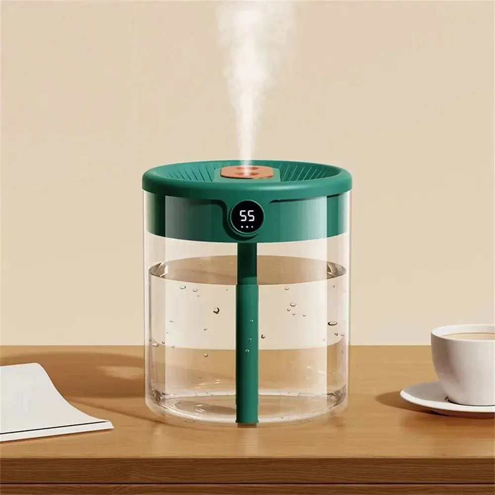Elegant Bedroom Humidifier - Quiet USB Misting