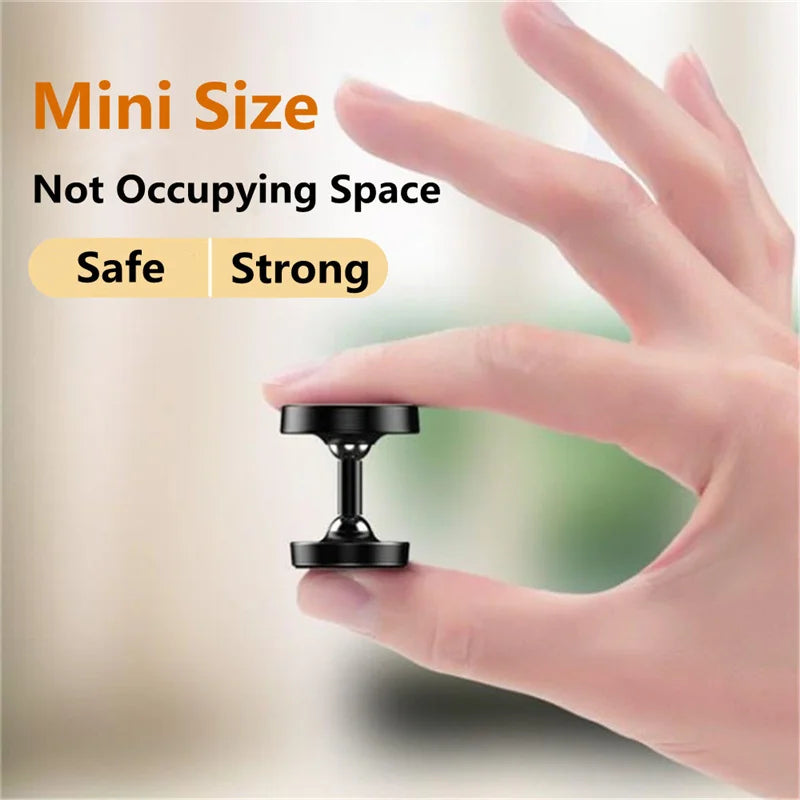Premium Magnetic Car Phone Holder - 720° Rotation Dashboard Mount