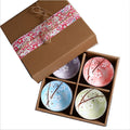 Elegant Porcelain Ceramic Bowls Set - Japanese Style Tableware