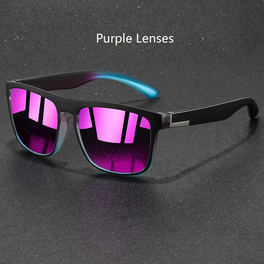 Vintage Square Sunglasses - Luxury Anti-Glare Retro Eyewear