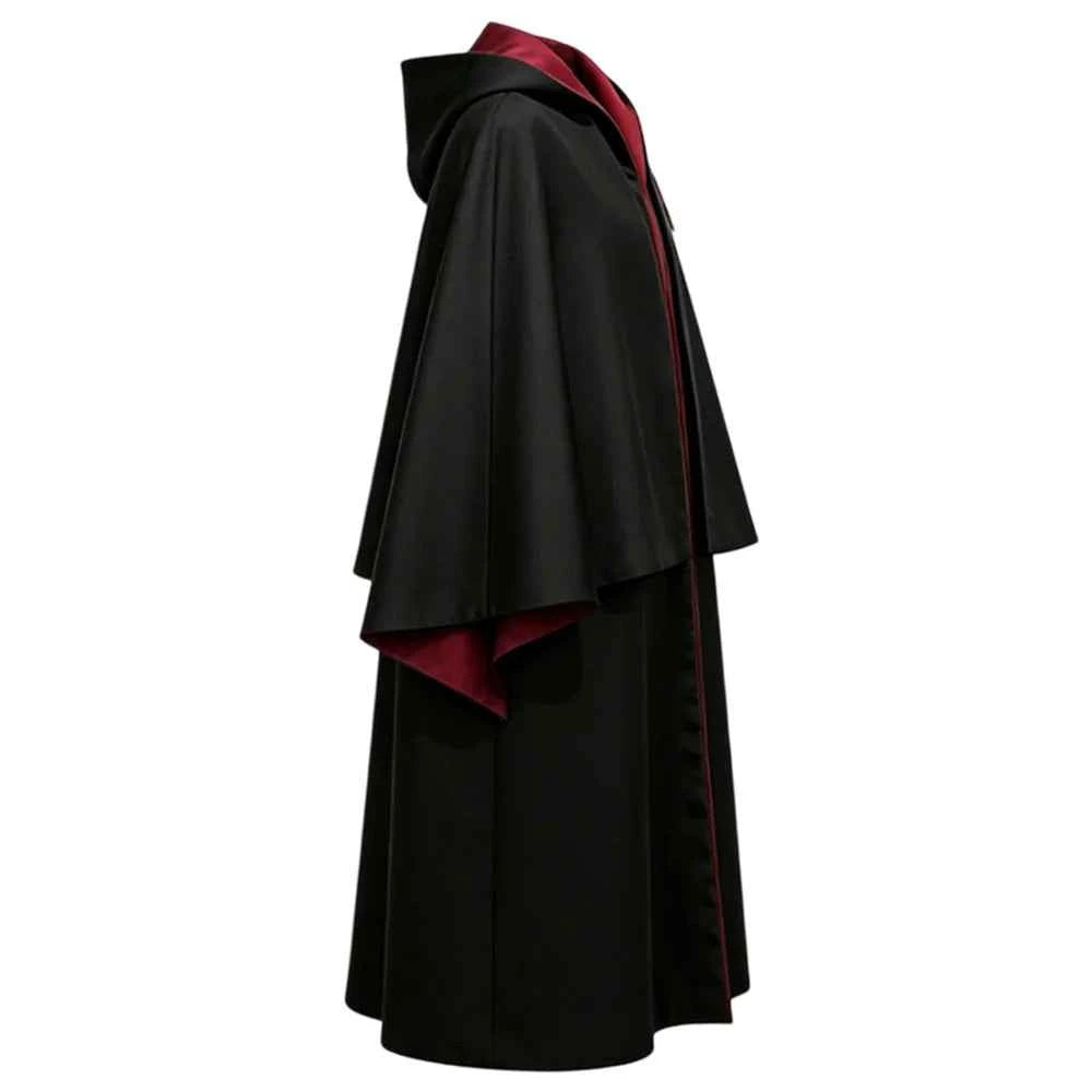 Premium Hogwarts House Robe - Wizard Hooded Cloak Cosplay Costume