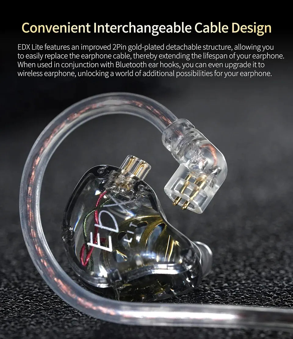 Premium HIFI Bass Earphones - In-Ear Monitors for Music & Gaming