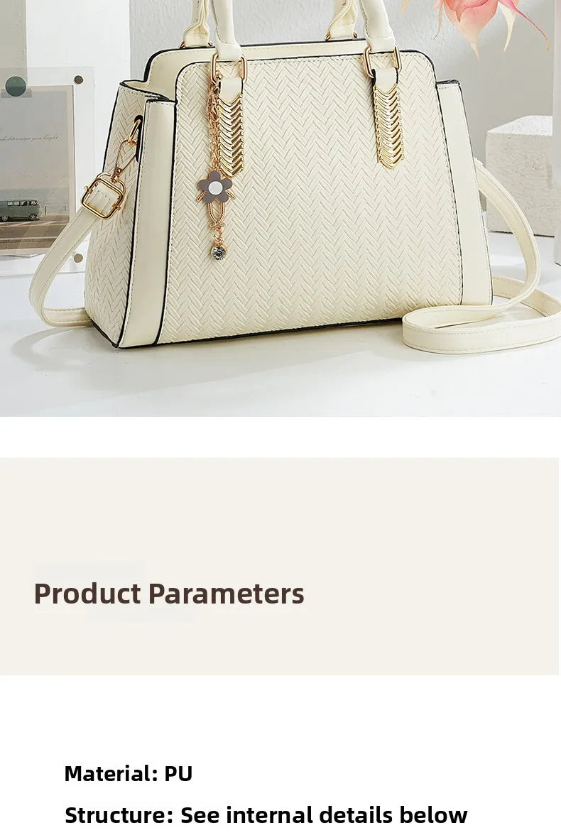 Elegant Commuter Bag - Large Capacity Single Shoulder Style