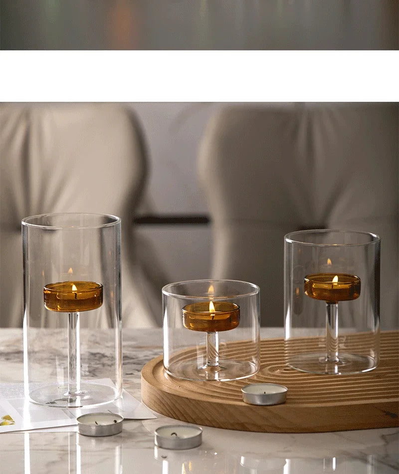 Elegant Luxury Dining Candle Holder - Romantic Table Decor