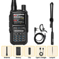 Professional Mini Walkie Talkie - Multi-Band & Bluetooth Two-Way Radio