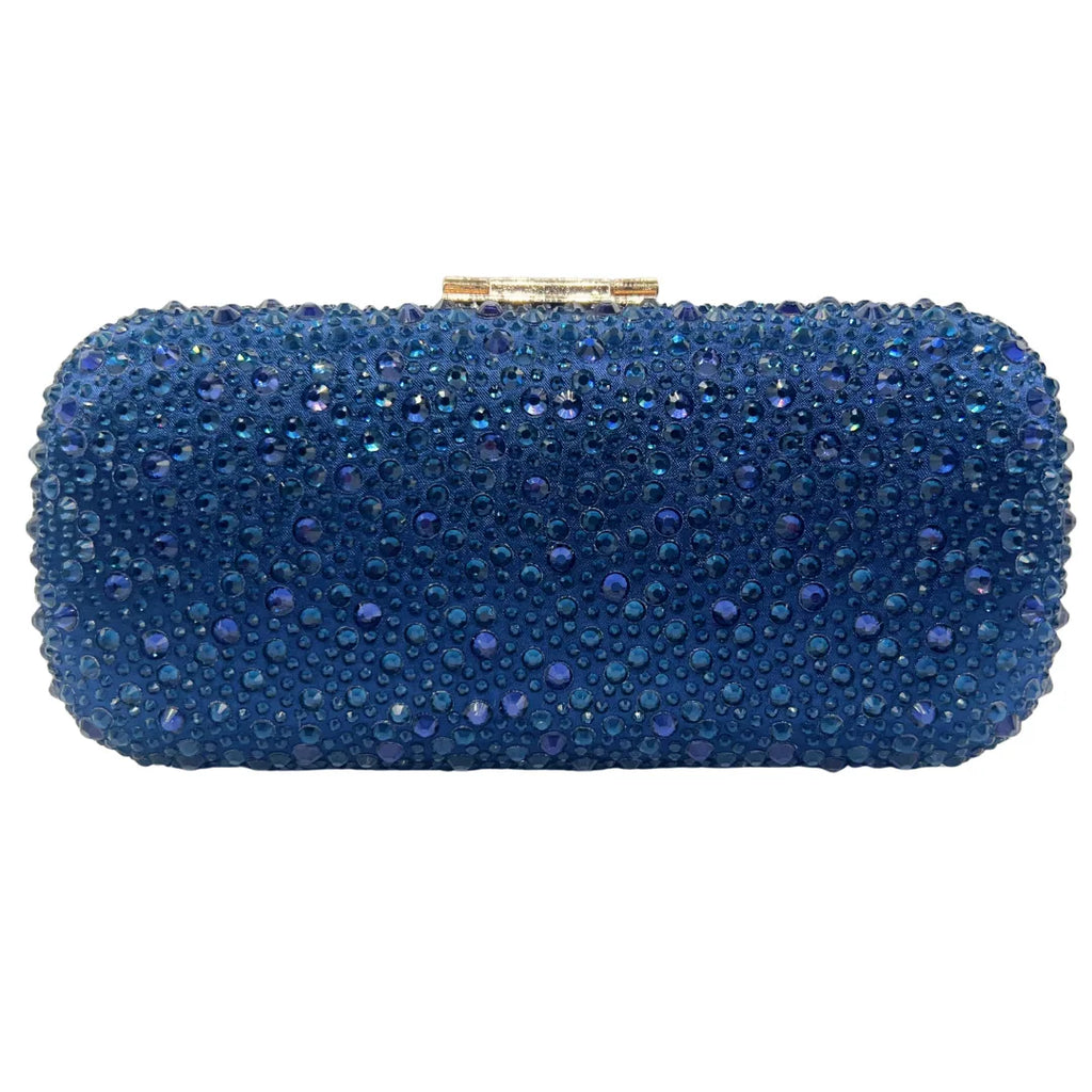 Elegant Crystal Evening Bag - Sparkling Diamond Clutch