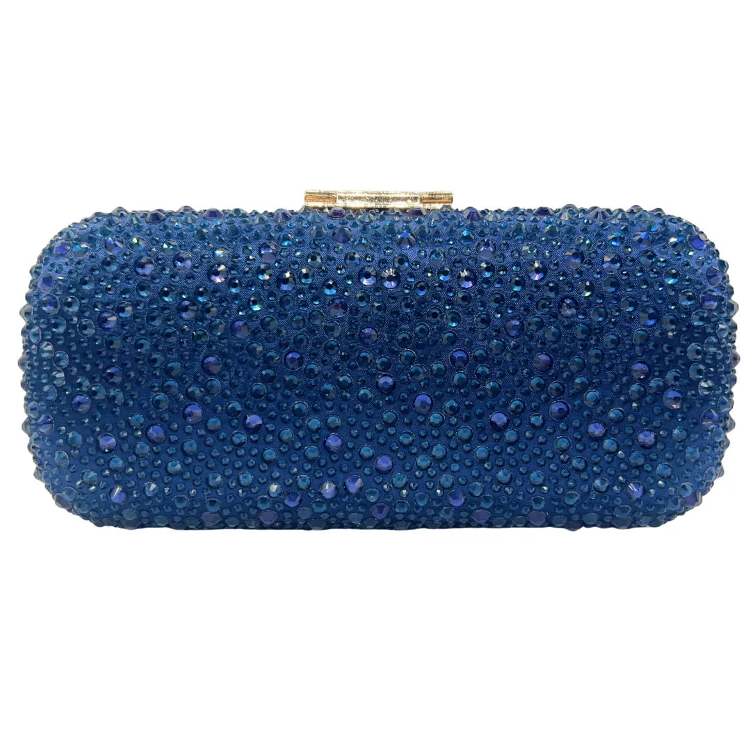 Elegant Crystal Evening Bag - Sparkling Diamond Clutch