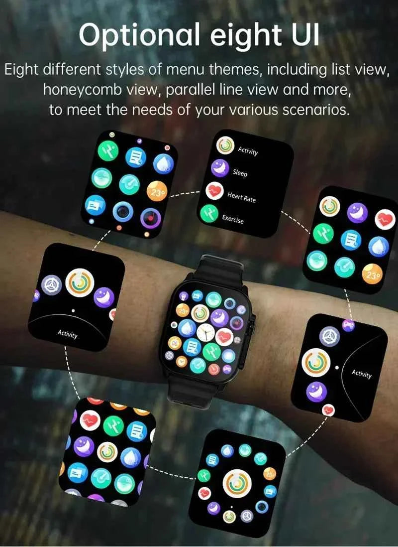 Premium Ultra Smart Watch 49mm - GPS & Bluetooth Calling