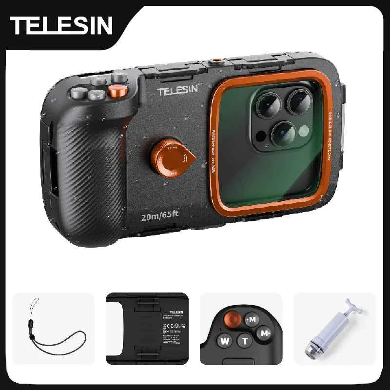 Professional Waterproof Phone Case - 20m Underwater Diving Grip