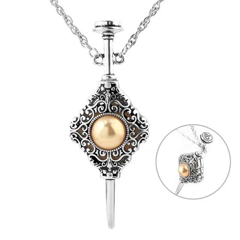 Stunning Double Sided Blood Pact Charm Necklace - Movie Fan Jewelry