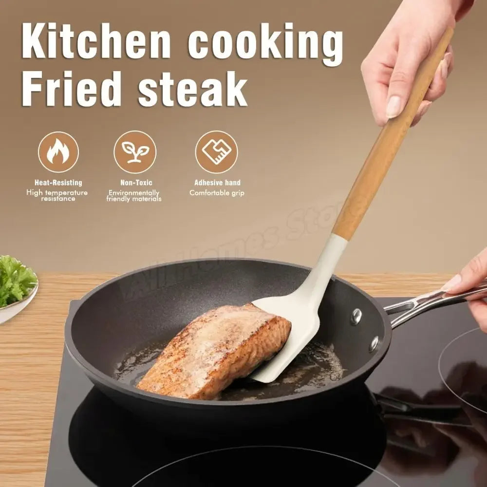 Premium Silicone Utensil Set - 12-Piece Cooking Kit