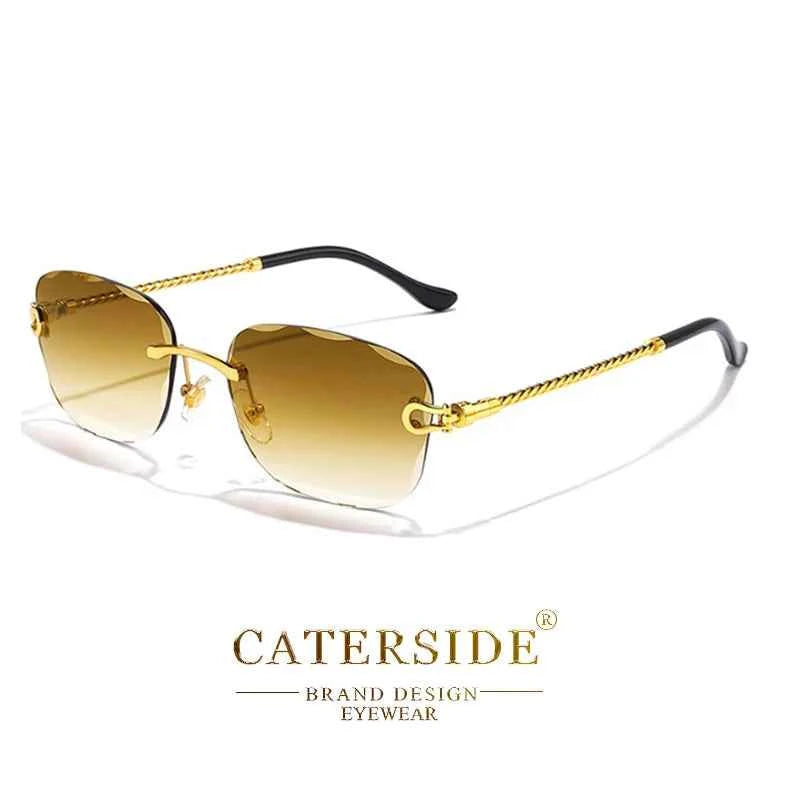 Designer Retro Punk Sunglasses - UV400 Gradient Shades