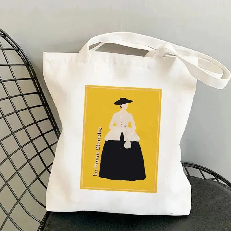 Premium Kawaii Tote Bag - Cartoon Canvas Shopper