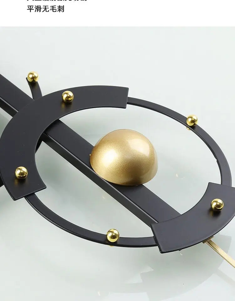 Elegant Premium Nordic Wall Clock - Modern Digital Design