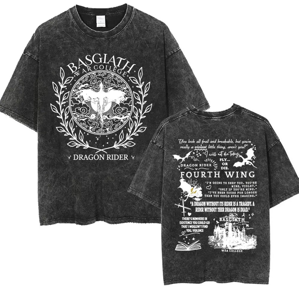 Vintage Washed Acotar T-Shirt - Oversized Graphic Tee